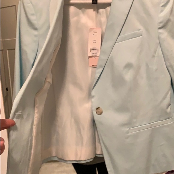 Light Blue Banana Republic Blazer - Picture 3 of 4